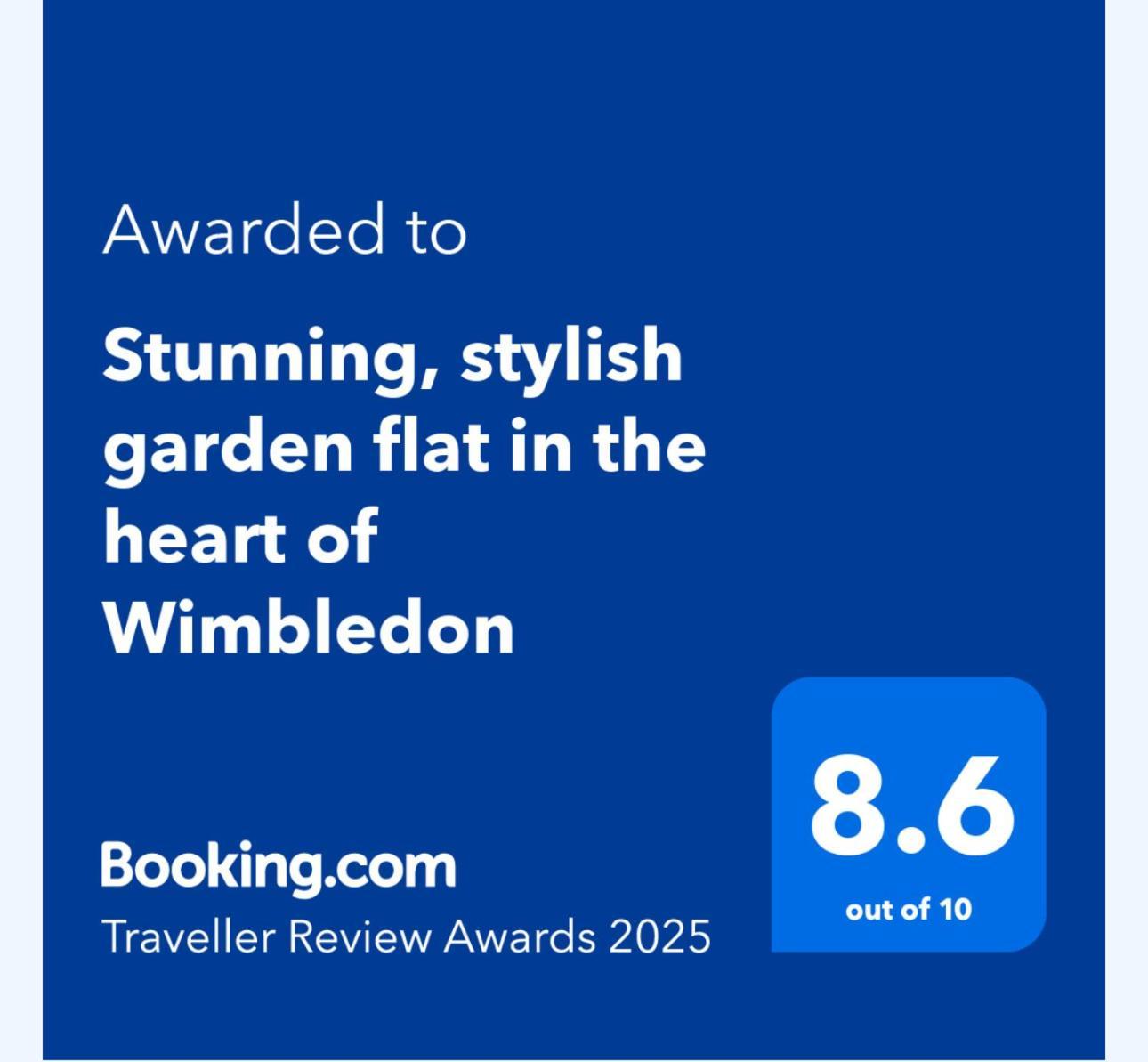 Stunning, Stylish Garden Flat In The Heart Of Wimbledon Apartament